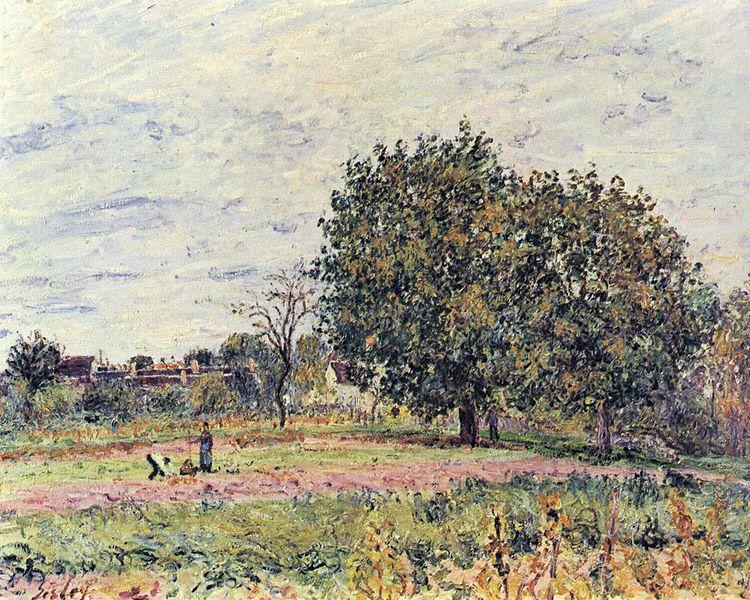 Alfred Sisley Anfang Oktober Germany oil painting art